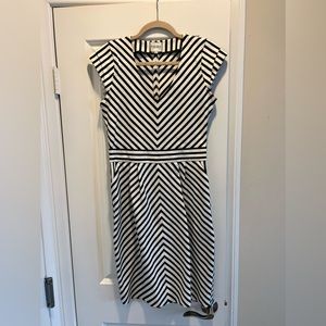 Black and white Reiss dress